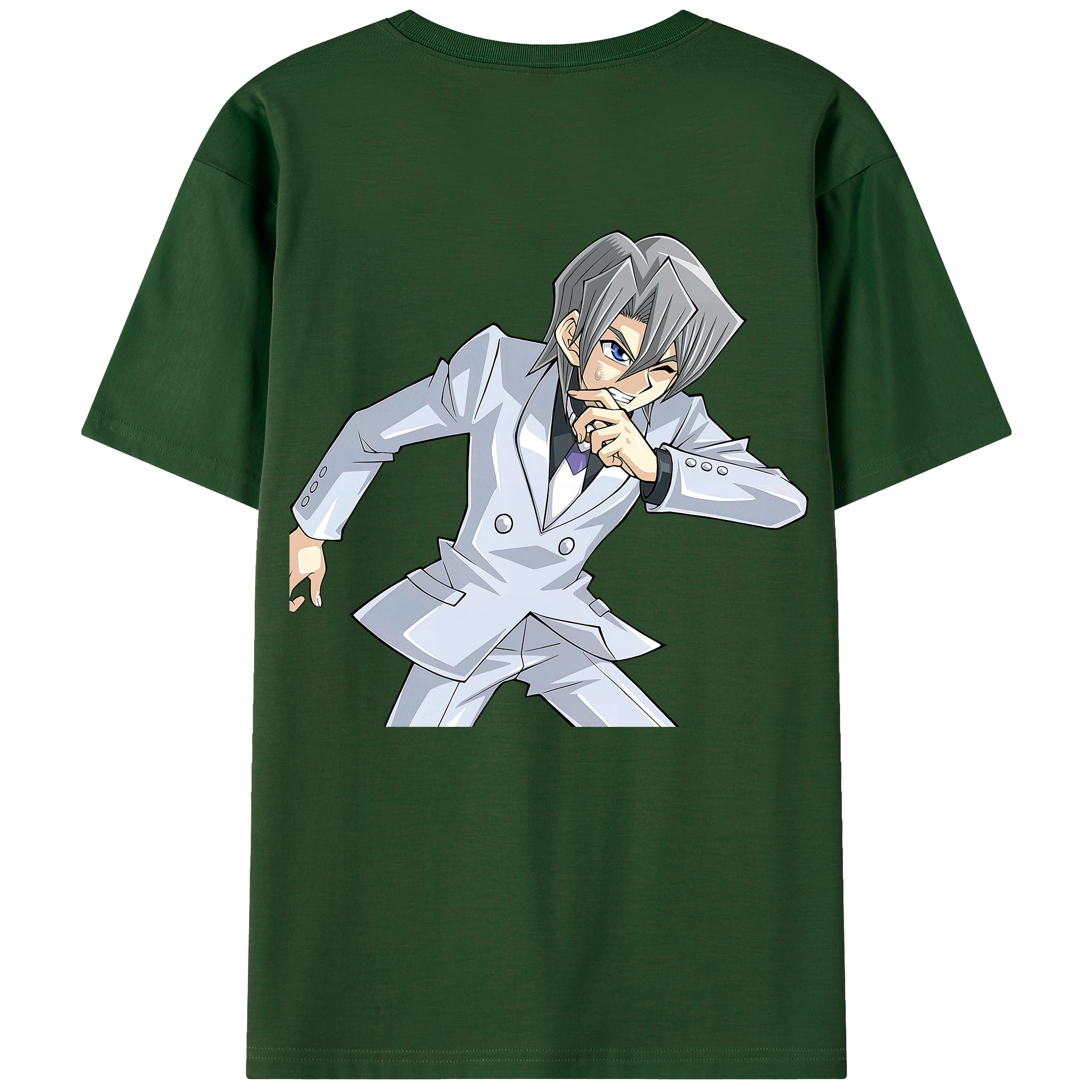 （画像用） 遊☆戯☆王 Yu-Gi-Oh! 綿100％半袖Tシャツ（背面プリント）